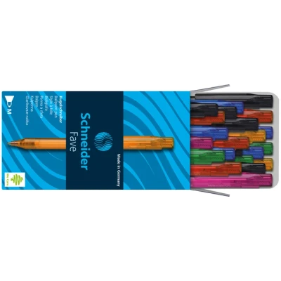 Afbeelding van Schneider balpen Fave M 1 stuks assorti uitgeleverd S 130400