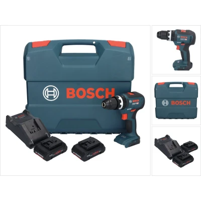 Afbeelding van Bosch GSB 18V 55 Professionele accu klopboormachine 18 V Nm borstelloos + 2x ProCORE 4.0 Ah lader koffer
