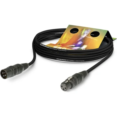 Afbeelding van Sommer Cable SGCE 0600 SW Microkabel 6 m Microfoonkabel