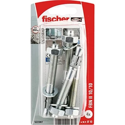 Afbeelding van Fischer Metalen Snelbouwanker Fbn Ii 10/10 4st.