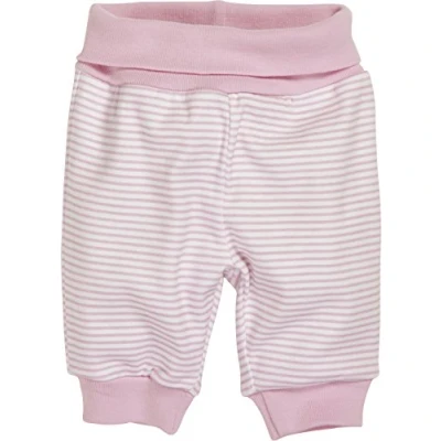 Afbeelding van Schnizler Babybroek Interlock Wit/roze Maat 74
