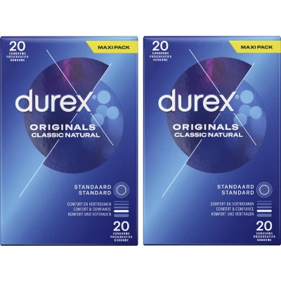 Afbeelding van Durex Condooms Originals Classic Natural 40 stuks