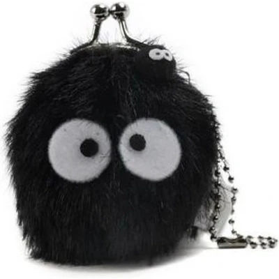 Afbeelding van Ghibli My Neighbor Totoro Soot Sprite Pluche Knuffel Mini Munttasje