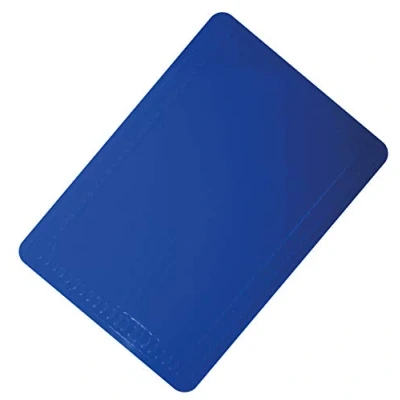 Afbeelding van Aidapt Vm985abb placemat van antislip siliconenrubber blauw afmetingen 35 x 25 cm