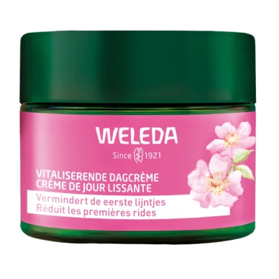 Afbeelding van 3x WELEDA Wilde Rozen&amp;Witte Thee Vitaliserende Dagcrème 40 ml