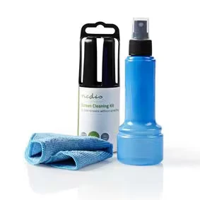 Afbeelding van Nedis schermreinigingsspray 150 ml blauw *inc microvezeldoek