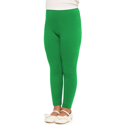 Afbeelding van Merry Style MS MS10 225 LE new Meisjes Leggings Sport Vrijetijdsbroek Lang Katoen Sportbroek Groen 152