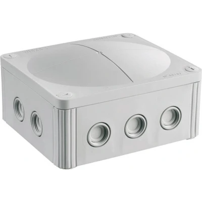 Afbeelding van WISKA Aftakkast (l x b h) 160 140 81 mm Grijs IP66/IP67 1 stuk(s)