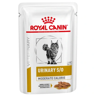 Afbeelding van Royal Canin Veterinary Diet Urinary S/O Moderate Calorie Morsels Gravy Wet Kattenvoer 12x85 g