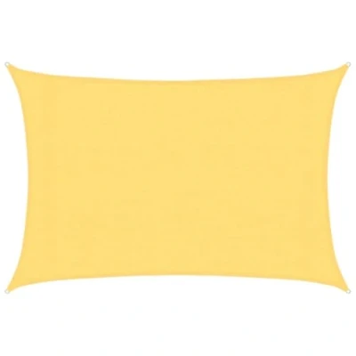 Afbeelding van vidaXL Zonnezeil 160 g/m² 3x4 m HDPE beige