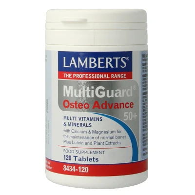 Afbeelding van Lamberts Multi guard Osteo Advance 50+, 120 tabletten