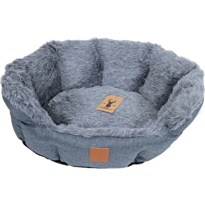 Afbeelding van Boony &#039;Est 1941&#039; Badger Grey Honden/Katten Mand 60 cm
