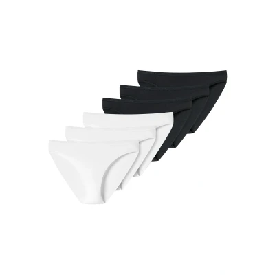 Afbeelding van uncover by SCHIESSER Slip zwart / wit