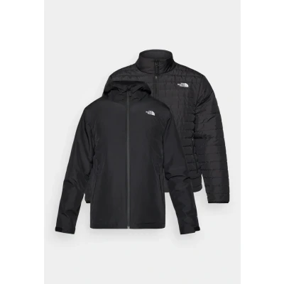 Afbeelding van The North Face Carto Triclimate Hooded Jacket Hardshelljas, Heren, Maat: Large, Black