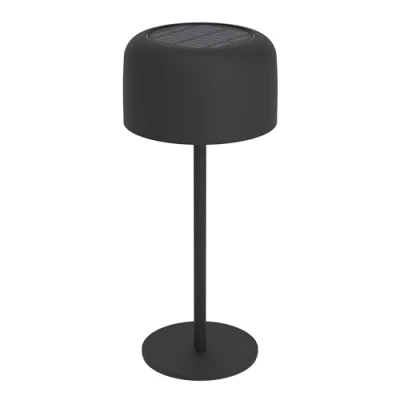 Afbeelding van EGLO Roccanova Tafellamp Oplaadbaar (tot 22 uur licht) Solar 30 cm Zwart Draadloos Dimbaar Binnen en Buiten