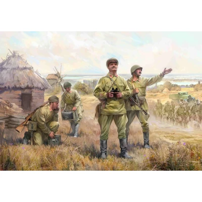 Afbeelding van Zvezda Soviet Hq Wwii (Zve6132) modelbouwsets, hobbybouwspeelgoed voor kinderen, modelverf en accessoires