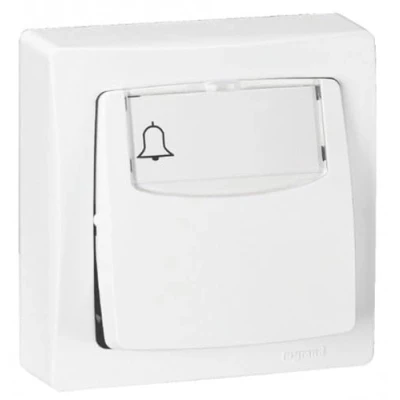 Afbeelding van Legrand Oteo drukknop wit 6 A 250 V 086006