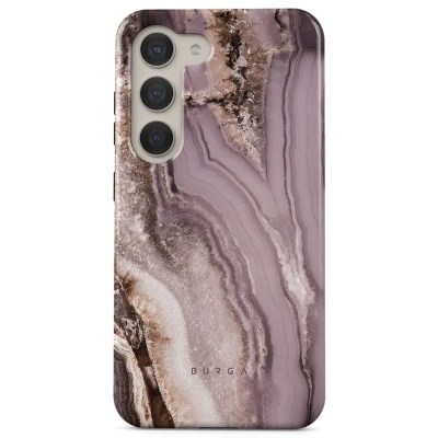 Afbeelding van Samsung Galaxy S23 Hoesje Kunststof Burga Hardcase/Backcover Golden Taupe Telefoonhoesje