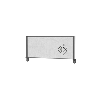 Afbeelding van MAULconnecto scheidingsysteem 120x50cm Lichtgrijs Antraciet