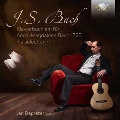 Afbeelding van Jan Depreter J.S. Bach: Klavierbuchlein Für Anna Magdalena Bach (CD)