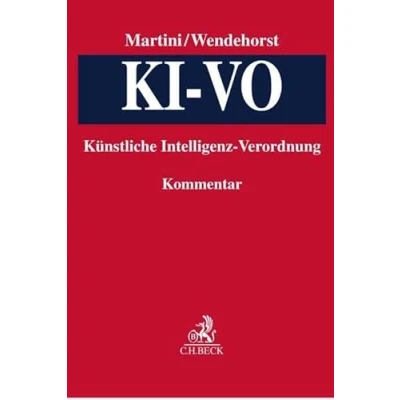 Afbeelding van KI VO: Verordnung über Künstliche Intelligenz: Intelligenz Kommentar