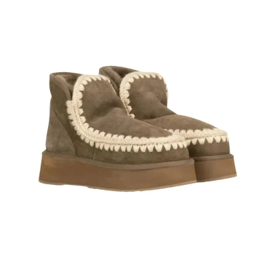Afbeelding van Donkergroen Mou Pantoffels Mu.fw681000a