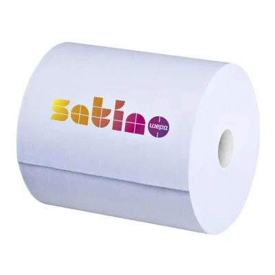 Afbeelding van Poetsrol Satino Comfort CR1 2 laags 350m blauw 305310