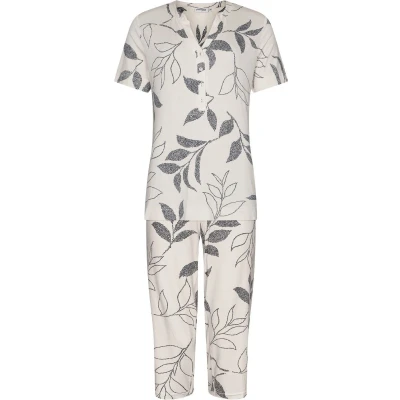 Afbeelding van Pastunette Premium Pyjama with buttons Beige 38