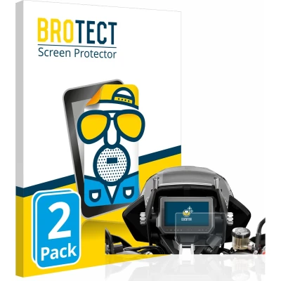 Afbeelding van BROTECT (2 Stuks) Antireflecterende Beschermfolie voor KTM 1290 Super Adventure S 2017 Snelheidsmeter Anti Glare Screen Protector, Mat, Ontspiegelend