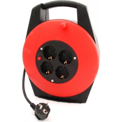 Afbeelding van Haspel 20 meter 4V 3x1,0mm² + RA dicht box