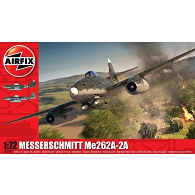 Afbeelding van 1:72 Airfix 03090 Messerschmitt Me262A 2A Plastic Modelbouwpakket