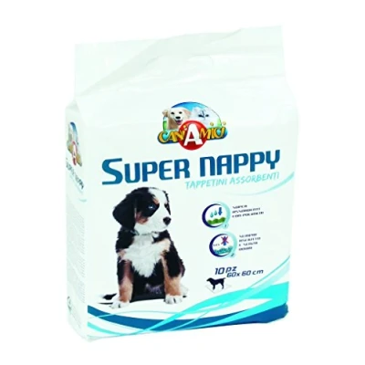 Afbeelding van Nayeco Super Nappy Luierdoekjes Groot Navulling 10 St. 60x90 cm
