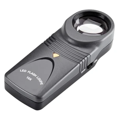 Afbeelding van Opticron Led vergrootglas, zwart, 10x 26mm