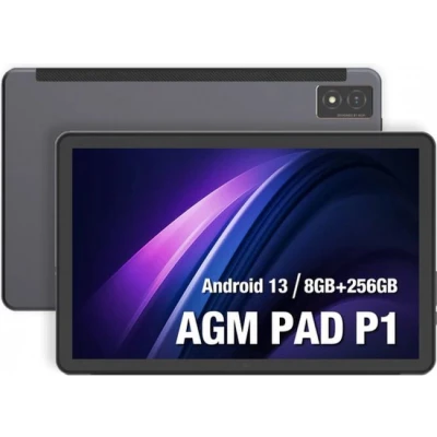 Afbeelding van AGM Mobile PAD P1 Outdoor Android tablet 26.3 cm (10.36 inch) 256 GB WiFi, LTE/4G Zwart MediaTek 2.2 GHz, 2.0 GHz
