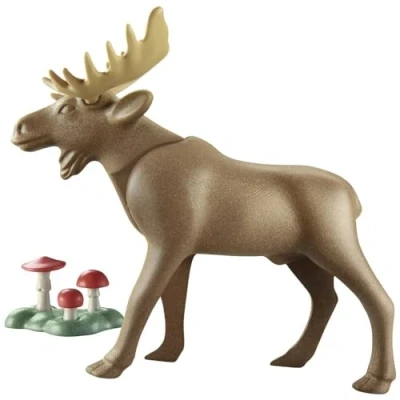 Afbeelding van Playmobil Wiltopia Moose Speelgoed voor kinderen, Maat: One Size, Brown
