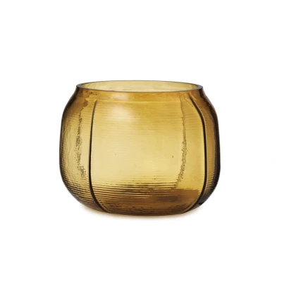 Afbeelding van Vaas Normann Copenhagen Step Brown 16 cm