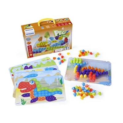 Afbeelding van Miniland Mozaïek Pegs 20 Mm 96 delig