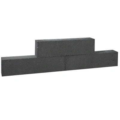 Afbeelding van Minimaal 75! Forto Walling 60x10x10cm Zwart Gardenlux