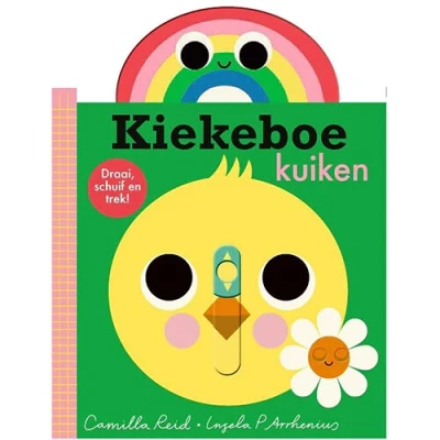 Afbeelding van Uitgeverij gottmer schuifboekje kiekeboe kuiken