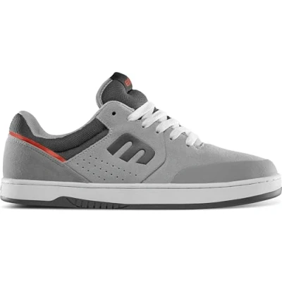 Afbeelding van etnies Marana Iconische pro skate, met een versterkte Michelin cupsole en comfortabele demping, dagelijkse sneakers, 3 keer duurzamer, robuustheid is nog verder verbeterd Grey/Grey/Red 5