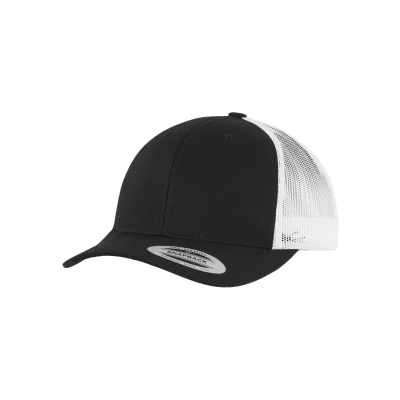 Afbeelding van Flexfit Trucker Pet, Maat: One Size, Blk/wht