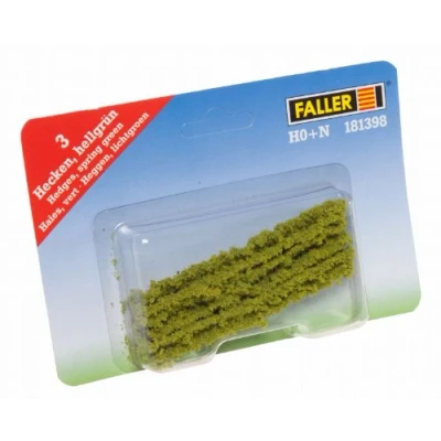 Afbeelding van Faller 3 Heggen, lichtgroen modelbouwsets, hobbybouwspeelgoed voor kinderen, modelverf en accessoires