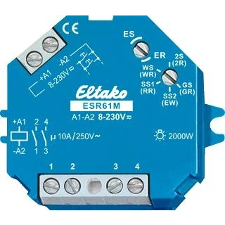 Afbeelding van Eltako mf inbouw impuls schakelaar relais esr61m uc