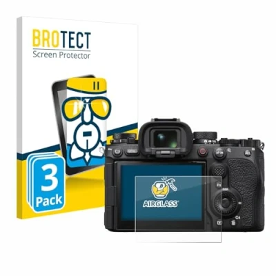 Afbeelding van BROTECT Screenprotector voor Sony Alpha 1 II (ILCE1M2B) Folie Beschermfolie Beschermglas transparant (3 Stuks)