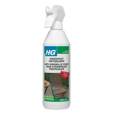 Afbeelding van HG Buiten Hardhout Ontgrijzer 500ML