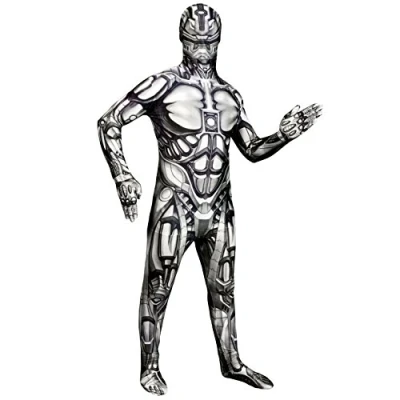 Afbeelding van Morphsuits KLMOAS Robot morphsuit, verkleedkostuum, voor kinderen, maat Small