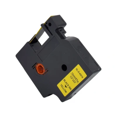 Afbeelding van DYMO S0720580 45018 D1 12mmx7m zwart op geel