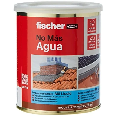 Afbeelding van Fischer 534616 polymeer MS vloeibaar 1 kg bruin