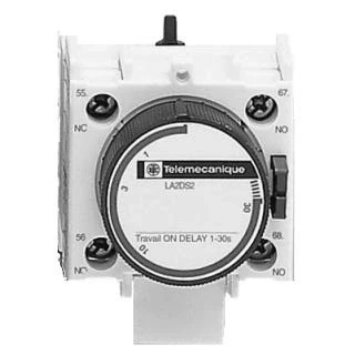 Afbeelding van Schneider Electric TeSys D Tijdcontactblok / Hulpcontactblok Vertragend ON 0.3 3s 1M+1V Schroefklem