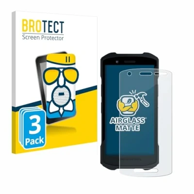 Afbeelding van BROTECT Screenprotector voor Zebra TC21/ TC26 Folie Beschermfolie Beschermglas matte (3 Stuks)